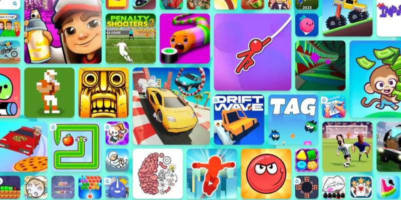 Rich game genres at Poki